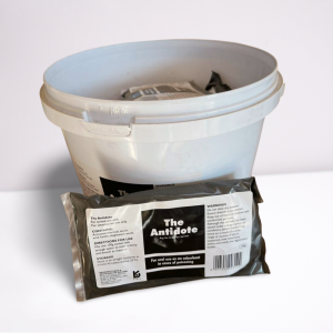 50g sachet of The Antidote poison absorbent powder for animal poisoning